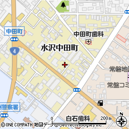 岩手県水沢地方交通安全協会周辺の地図