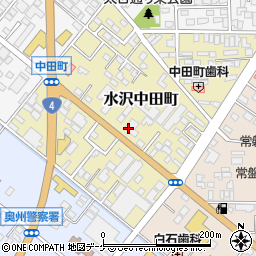 共立医科器械株式会社水沢支店周辺の地図