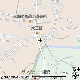 秋田県湯沢市関口関口27周辺の地図