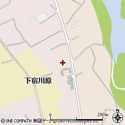 秋田県湯沢市関口惣左ヱ門川原周辺の地図