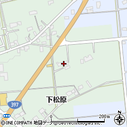 岩手県奥州市胆沢若柳下松原247周辺の地図