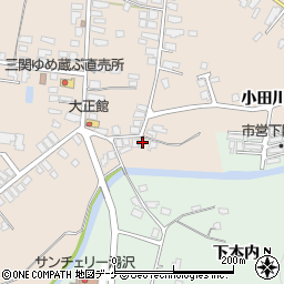 秋田県湯沢市関口小田川原5周辺の地図