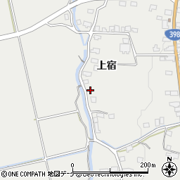 秋田県湯沢市三梨町上宿53周辺の地図