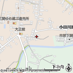 秋田県湯沢市関口小田川原16周辺の地図