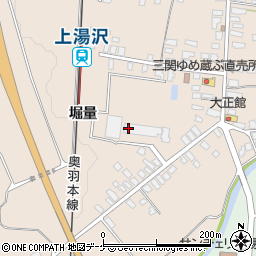 湯沢市立三関小学校周辺の地図