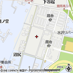新田厩舎周辺の地図