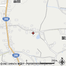 秋田県湯沢市三梨町菻田29-2周辺の地図