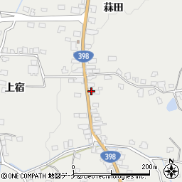 秋田県湯沢市三梨町菻田34周辺の地図