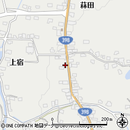 秋田県湯沢市三梨町菻田163-2周辺の地図