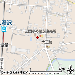 秋田県湯沢市関口関口32周辺の地図