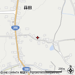 秋田県湯沢市三梨町菻田47-2周辺の地図