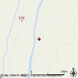 秋田県湯沢市石塚石塚周辺の地図