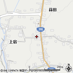 秋田県湯沢市三梨町菻田154周辺の地図