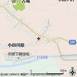 秋田県湯沢市関口関口184周辺の地図