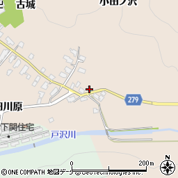 秋田県湯沢市関口宮田3周辺の地図