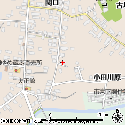 秋田県湯沢市関口関口129周辺の地図