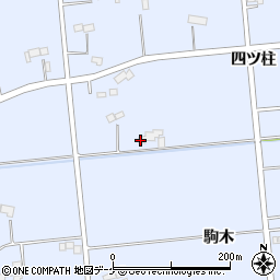 岩手県奥州市胆沢南都田四ツ柱230周辺の地図