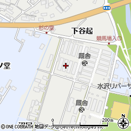 岩手県奥州市水沢佐倉河下谷起93周辺の地図