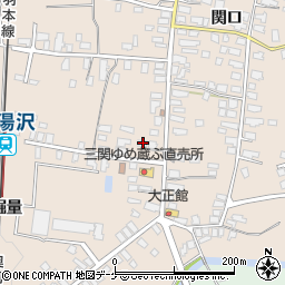 秋田県湯沢市関口関口36周辺の地図