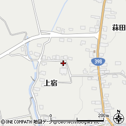 秋田県湯沢市三梨町上宿64周辺の地図