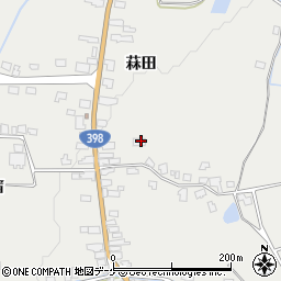 秋田県湯沢市三梨町菻田67周辺の地図