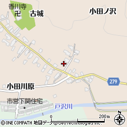 秋田県湯沢市関口関口170-2周辺の地図