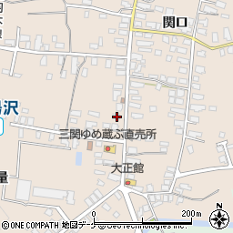 秋田県湯沢市関口関口37周辺の地図