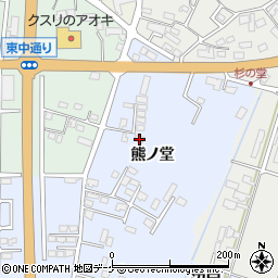 岩手県奥州市水沢真城熊ノ堂33-8周辺の地図