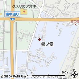 岩手県奥州市水沢真城熊ノ堂33-6周辺の地図