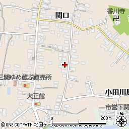 秋田県湯沢市関口関口126周辺の地図