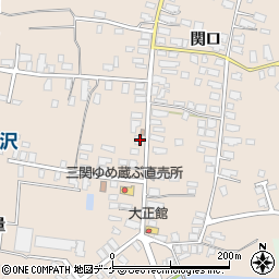 秋田県湯沢市関口関口38周辺の地図