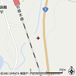 秋田県にかほ市象潟町小砂川石橋周辺の地図