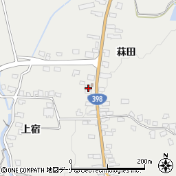 秋田県湯沢市三梨町菻田141-3周辺の地図