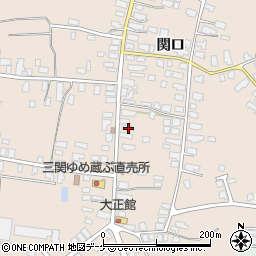 秋田県湯沢市関口関口17周辺の地図