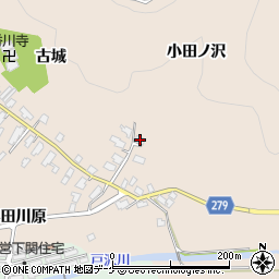 秋田県湯沢市関口関口178周辺の地図
