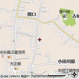 秋田県湯沢市関口関口132周辺の地図