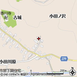 秋田県湯沢市関口関口176周辺の地図