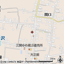 秋田県湯沢市関口関口40周辺の地図