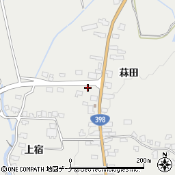 秋田県湯沢市三梨町菻田140周辺の地図