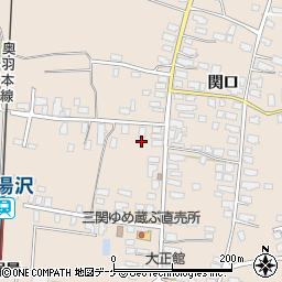 秋田県湯沢市関口関口41周辺の地図