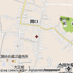 秋田県湯沢市関口関口120周辺の地図
