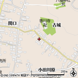 秋田県湯沢市関口関口197周辺の地図