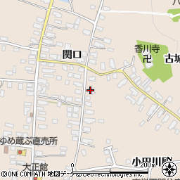 秋田県湯沢市関口関口133周辺の地図