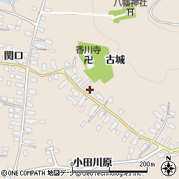 秋田県湯沢市関口関口161周辺の地図