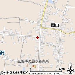 秋田県湯沢市関口関口42周辺の地図