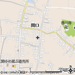 秋田県湯沢市関口関口119周辺の地図