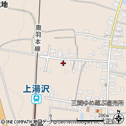 秋田県湯沢市関口関口46周辺の地図