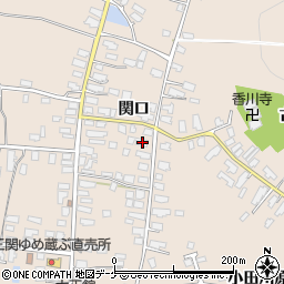 秋田県湯沢市関口関口118周辺の地図