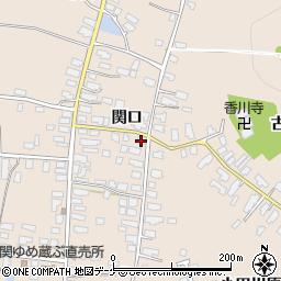 秋田県湯沢市関口関口117周辺の地図