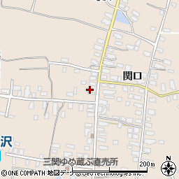 秋田県湯沢市関口関口62周辺の地図